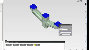 ANSYS AIM Results  Contours on Streamlines
