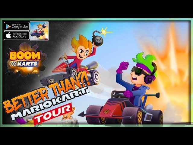 saiu BOOM KARTS incrível game se corrida estilo Mario kart ,na play store 