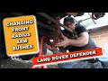 Replacing The Front Radius Arm Bushes On a 1993 Land Rover Defender