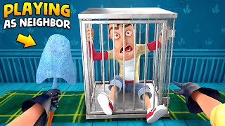 PLAYING AS THE NEIGHBOR BUT I WENT TOO FAR... (Part 14) | Hello Neighbor Gameplay (Mods)