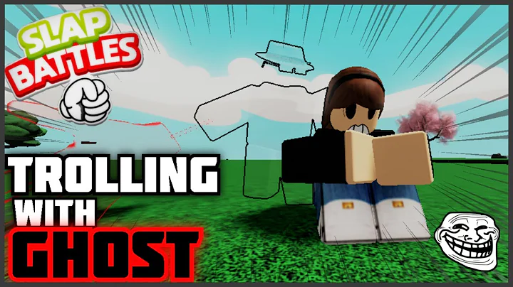 Trolling with Ghost glove (Slap Battles) | Roblox