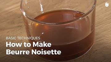 Learn how to cook - How to make beurre noisette