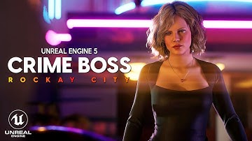 NEW TRAILER Crime Boss Rockay City | Gameplay in Unreal Engine 5 HD 4K 2023
