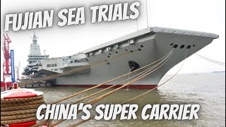 Fujian Super Carrier Sets Sail