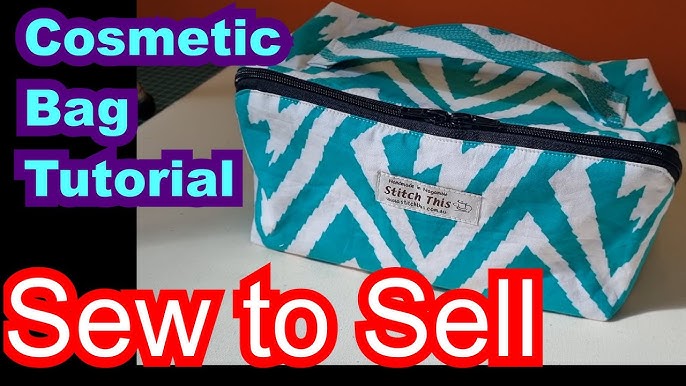 How To Make A Clear Toiletry Bag For Women - Create To Donate