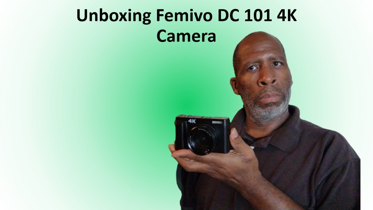 Unboxing Femivo 4K Digital Camera - YouTube