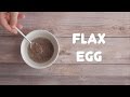 How to make a flax egg  loving it vegan