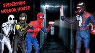 PRO SUPERHERO TEAM || TEAM SPIDER MAN vs VENOM Ghost - Horror Movie ( Live Action )