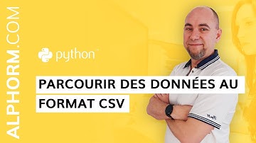 Formation Python : Parcourir des données au format CSV
