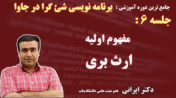 جلسه 6: مفهوم اولیه ارث بری - (OOP-Inheritance)