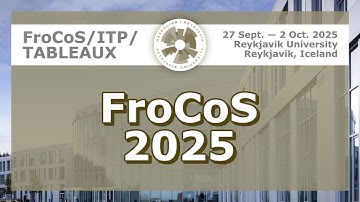 FroCoS 2025 | Programme