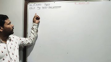 12th Chapter 9 ll Ray optics 01ll introduction and reflection in plane mirror ll JEE/ NEET