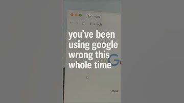 You’ve been using Google wrong this whole time 😳
