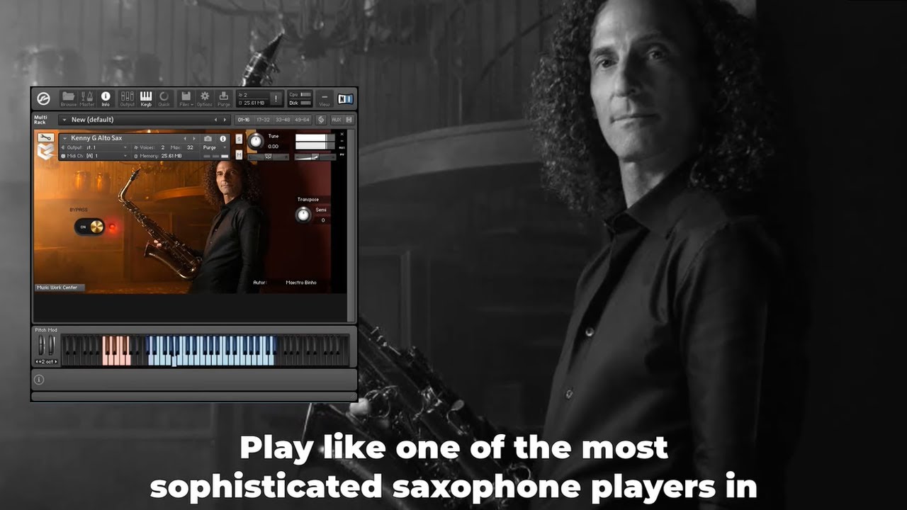 KENNY G VST ALTO SAXOPHONE SPECIAL EDITION YouTube