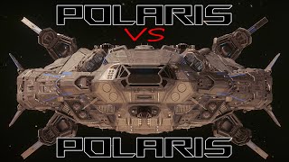 Polaris Vs Polaris - PEAK FULL CREW Star Citizen #gameplay