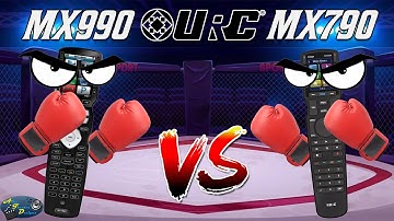 URC MX-990 Universal Remote vs URC MX-790 | #universalremote #homeautomation