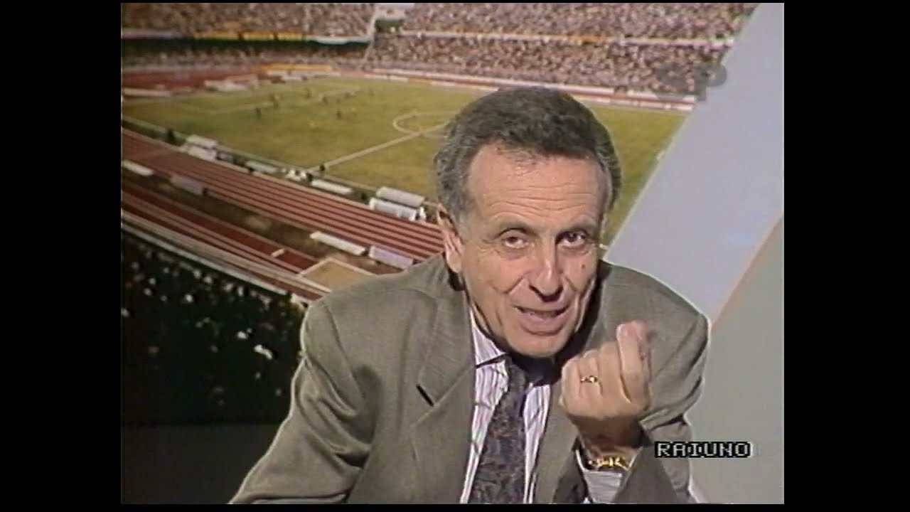Roma Lazio 19/11/1989 90°Minuto, Tg RaiTre, RaiDue Domenica Sprint