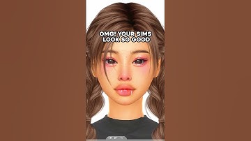 CC & Reshade is everything😭 #sims #sims4 #sims4cc #gaming #thesims4 #sims4mods #CC