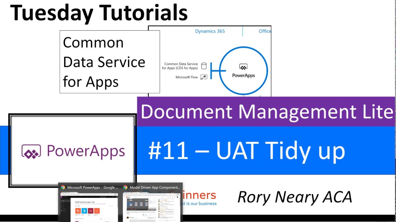 Document Management #11 UAT Tidy Up