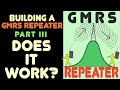 Homemade GMRS SHTF Repeater - Two Wouxun KG-1000G GMRS Radios - How Far Can It Transmit?