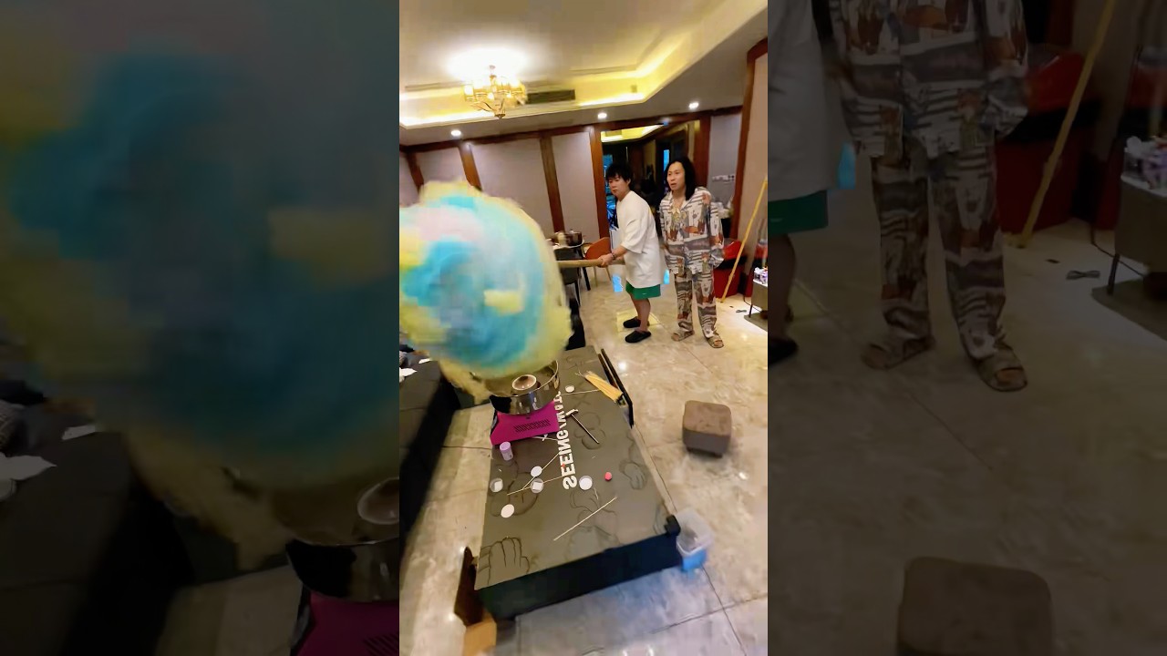 Who Doesn't Want a Giant Cotton Candy at Home？