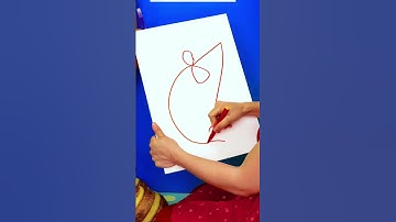 🐭 How to Draw a Mouse from Numbers! ✏️🎨 #kids #art