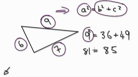 Video 345 - Pythagoras - Testing Right Angle - Practice
