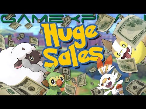 Pokémon Sword & Shield Sales Are INSANE! Best Switch Launch Yet – Beating Smash Bros. (Japan & UK)