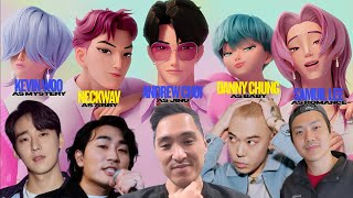 SAJA BOYS REAL SINGING VOICES: Meet Kevin Woo, Neckwav, SamUIL Lee, Danny Chung, and Andrew Choi