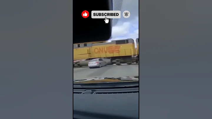 #27 | Car Crashes Into Train During Police Chase (Dashcam Video - Texas)