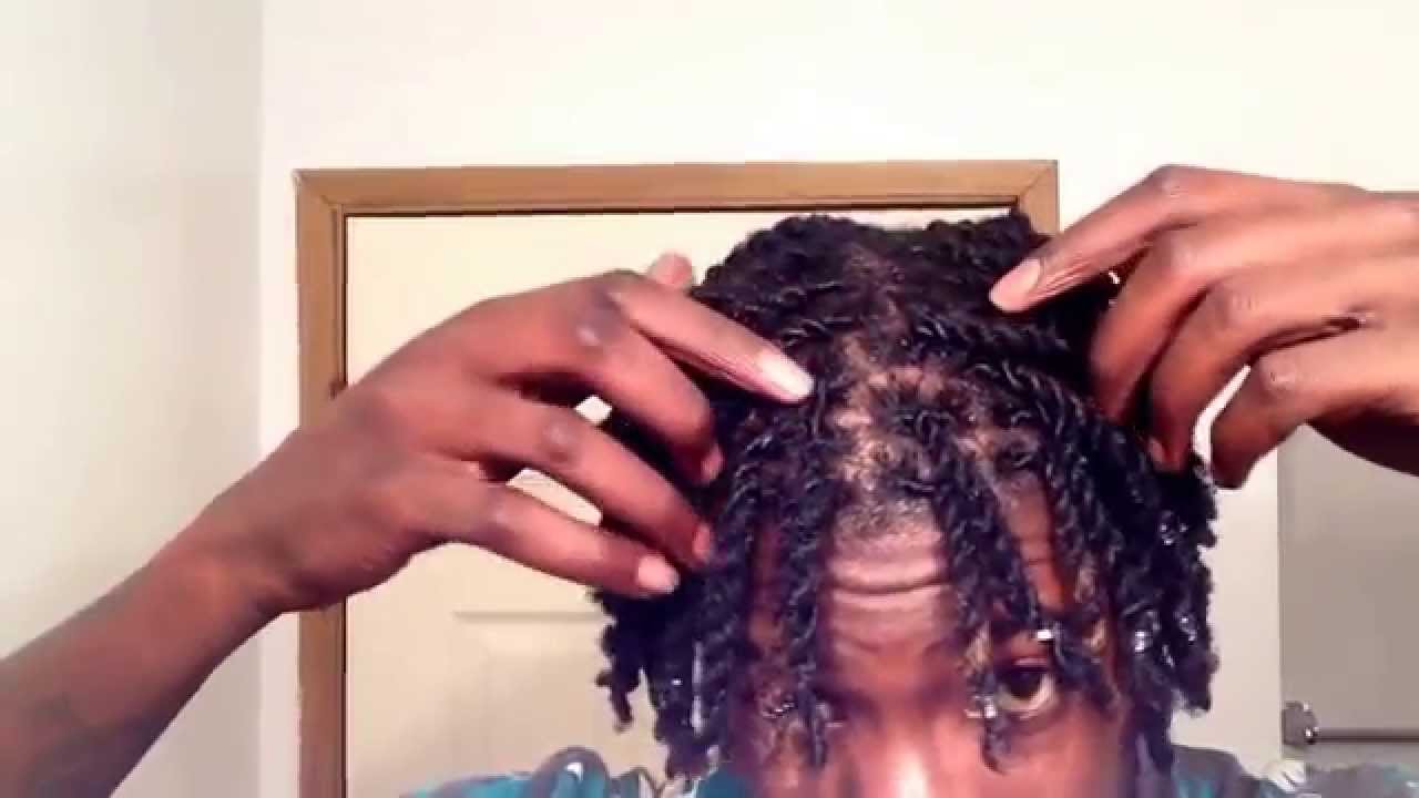 1 Year 2 Months Dreadlocks Braid Out Youtube