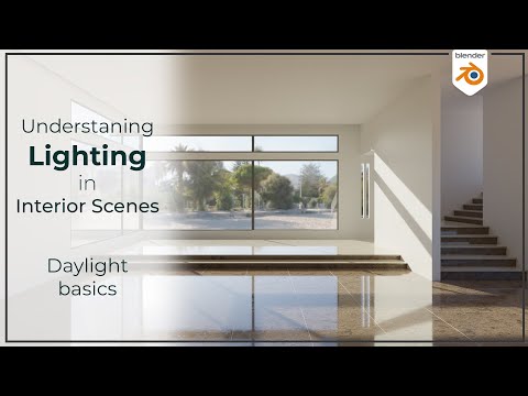 Lighting Interior Archviz in blender - Beginner guide