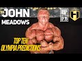 JOHN MEADOWS OLYMPIA TOP TEN! | Fouad Abiad's Real Bodybuilding Podccast Ep.79