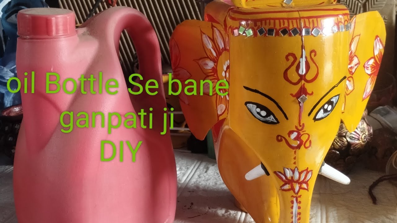 How to reuse oil bottle