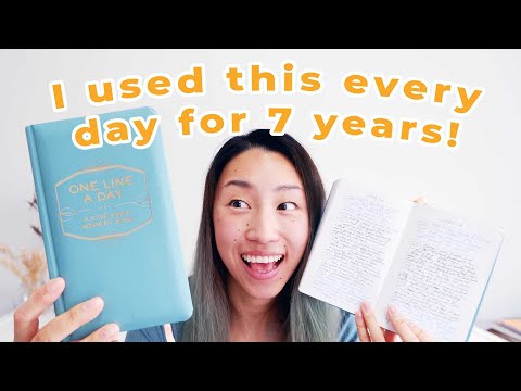 How to Use a 5 Year Journal | 1 LINE A DAY Journal Review + TIPS for getting the most out of it