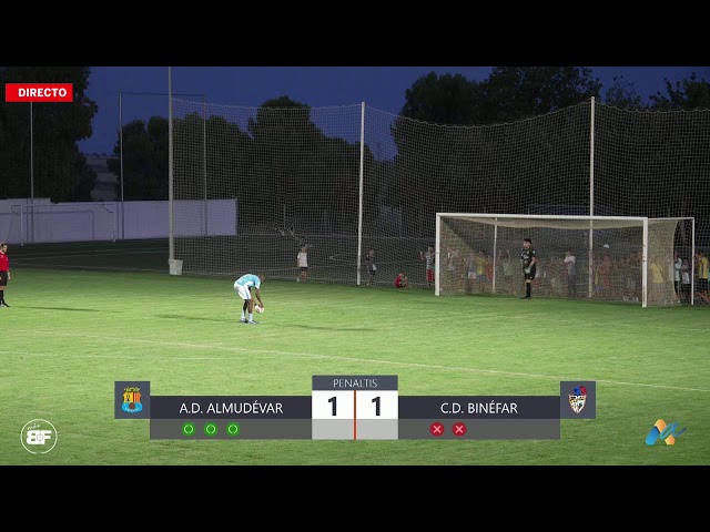 SEMIFINAL COPA DIPUTACIÓN: A.D. ALMUDÉVAR VS C.D. BINÉFAR (26/08/2026)