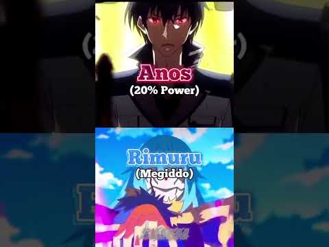 Anos All Forms Vs Rimuru All Forms