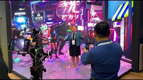VIVE Mars CamTrack at InfoComm ASIA 2023