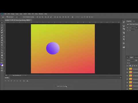 Create a bouncing ball animated GIF in Photoshop Create a bouncing ball animated GIF in Photoshop