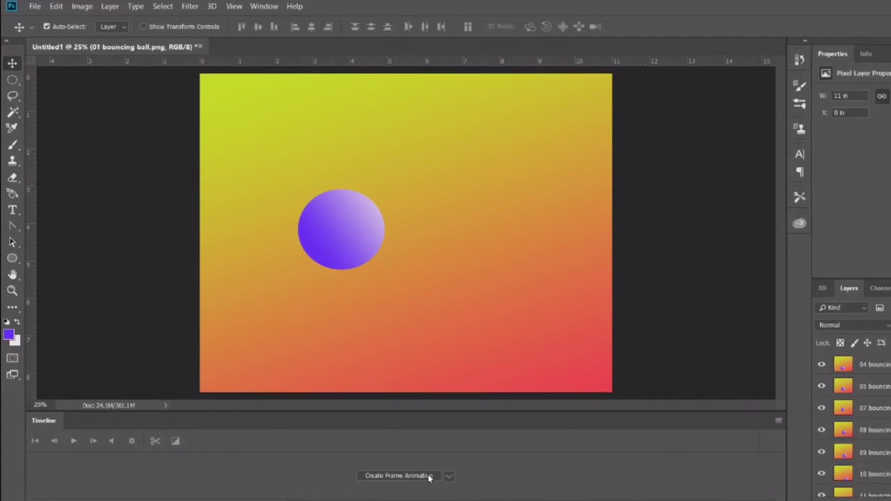 Creating an Animated Gif in Adobe Photoshop – Innovations in