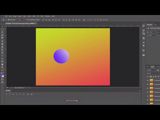 Draw Animated GIF Soundwave Using Gradient Map in Photoshop - PSD Vault