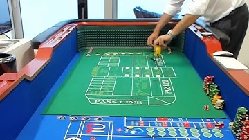 Craps: Simple but revealing maths on landing zones