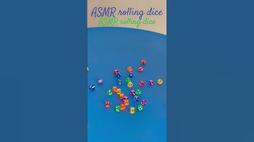 ASMR sounds of rolling dice@Creatives9