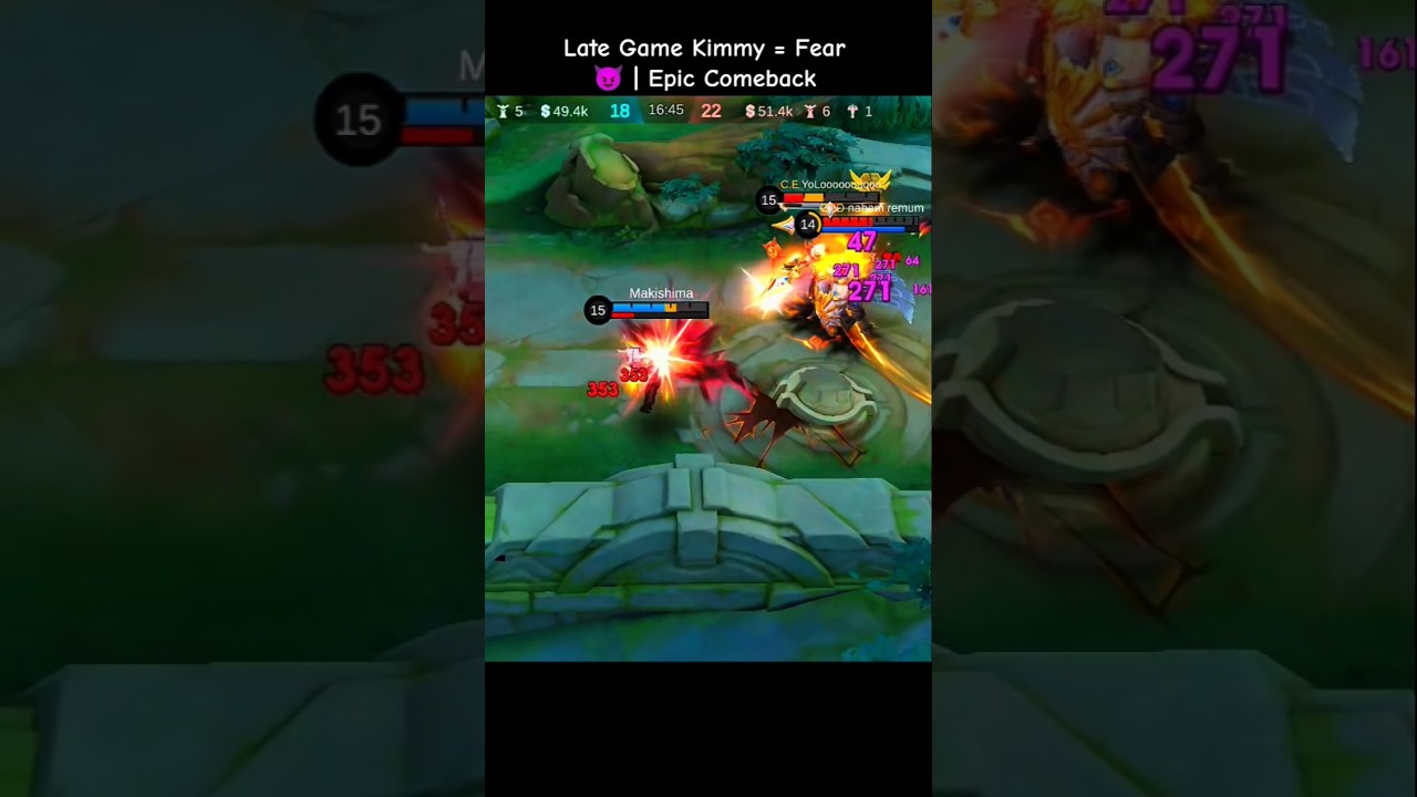 Kimmy epic comeback 😎🔥 | 