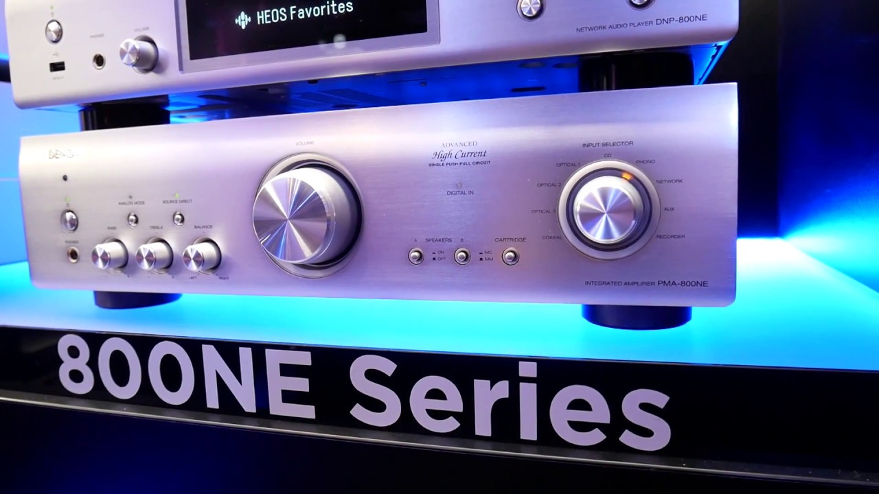 Denon PMA800NE Amplificador - YouTube