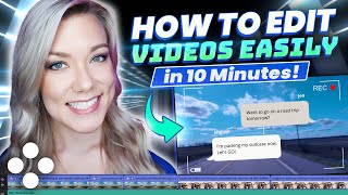 How to Edit Videos EASILY with Movavi Video Editor 🎬(Video Editing Tutorial for Beginners)