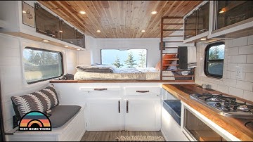 DIY 4x4 Ambulance Build For $13k - Better Than Most Campervan Tiny Houses
