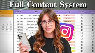 How I Create A Week Of Instagram Content In 2 Hours Step-By-Step