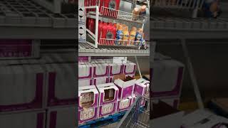 Aftermath of Panic buying at Sam's Club on Arroyo Crossing in Las Vegas