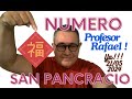 Numero potente de san pancracio para el chance y sorteos profesor rafael aguiar